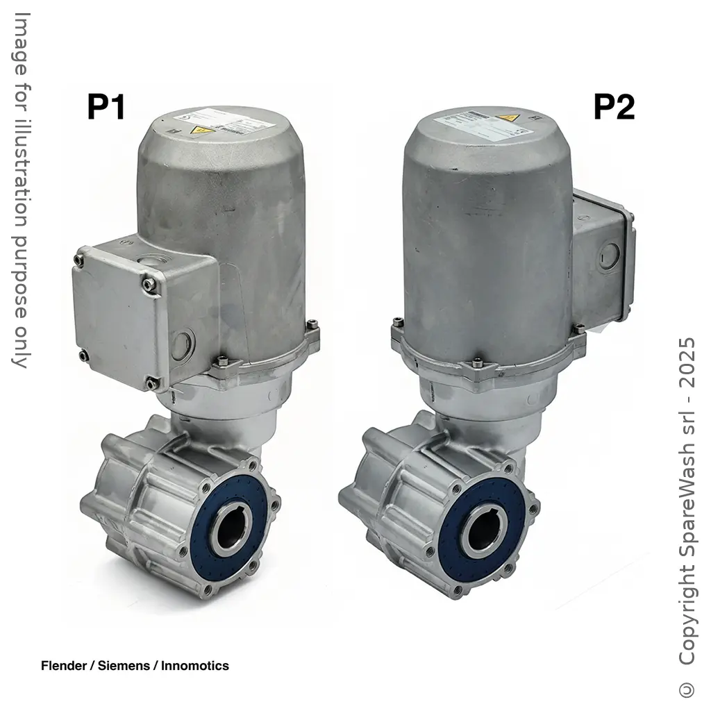 MOTORIDUTTORE FLENDER 0,75KW I:13 106,2RPM 230-400V 50HZ II