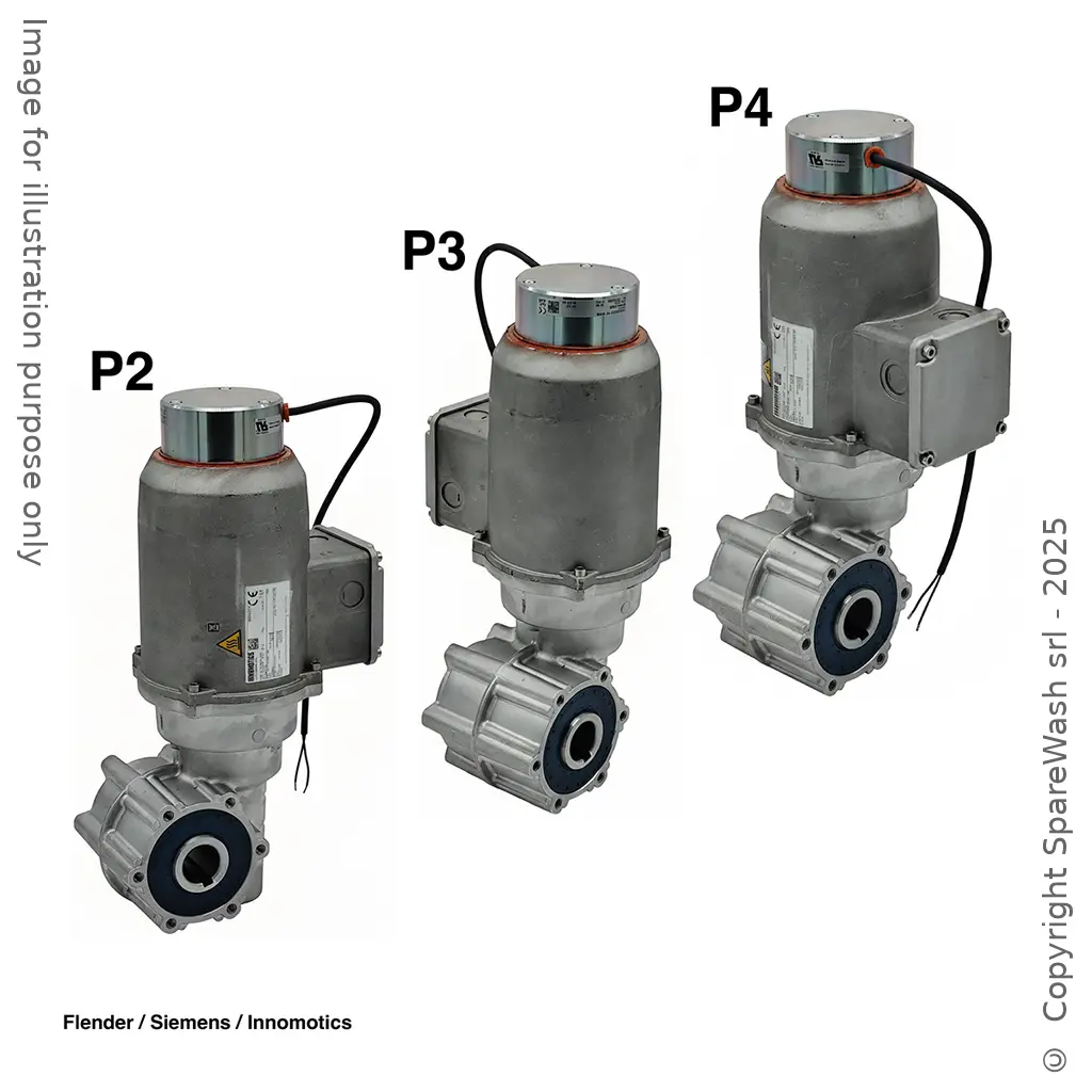 MOTORIDUTTORE CON FRENO FLENDER 0,75KW I:60 23,0RPM 230-400V 50HZ II