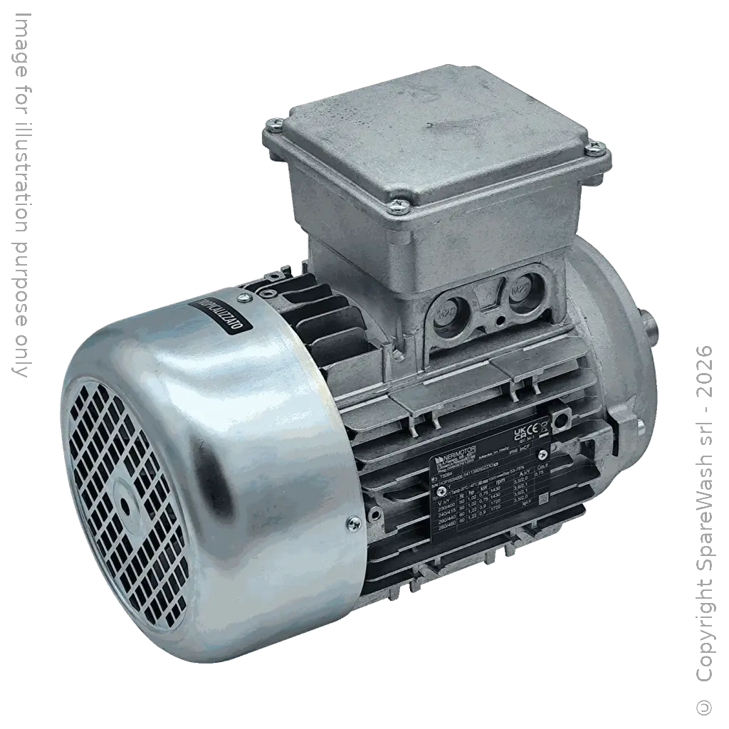 MOTORE 0,75KW 80G B14 4P 230-400V 50HZ IP56 CV