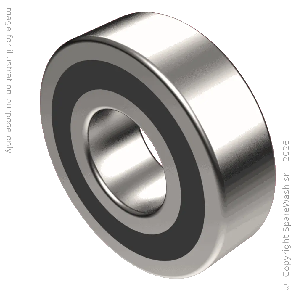 RODAMIENTO 6204 2RS ACERO INOXIDABLE