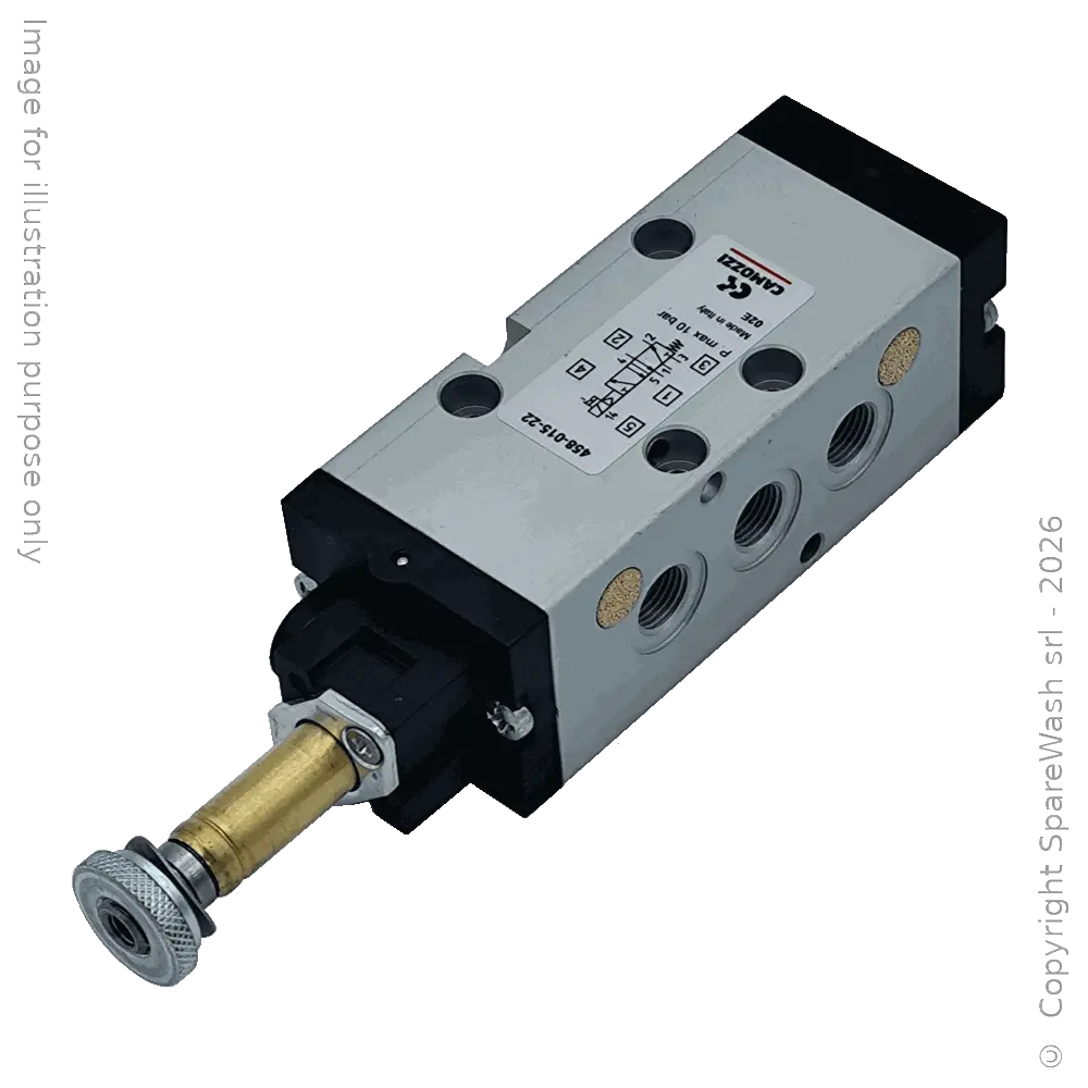 ÉLECTROVANNE PNEUMATIQUE MONOSTABLE 5/2 G1/8