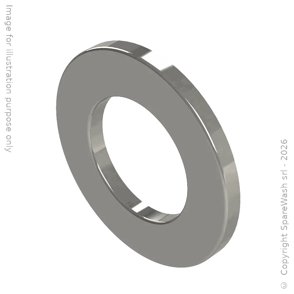 PLAIN WASHER D20 STAINLESS STEEL