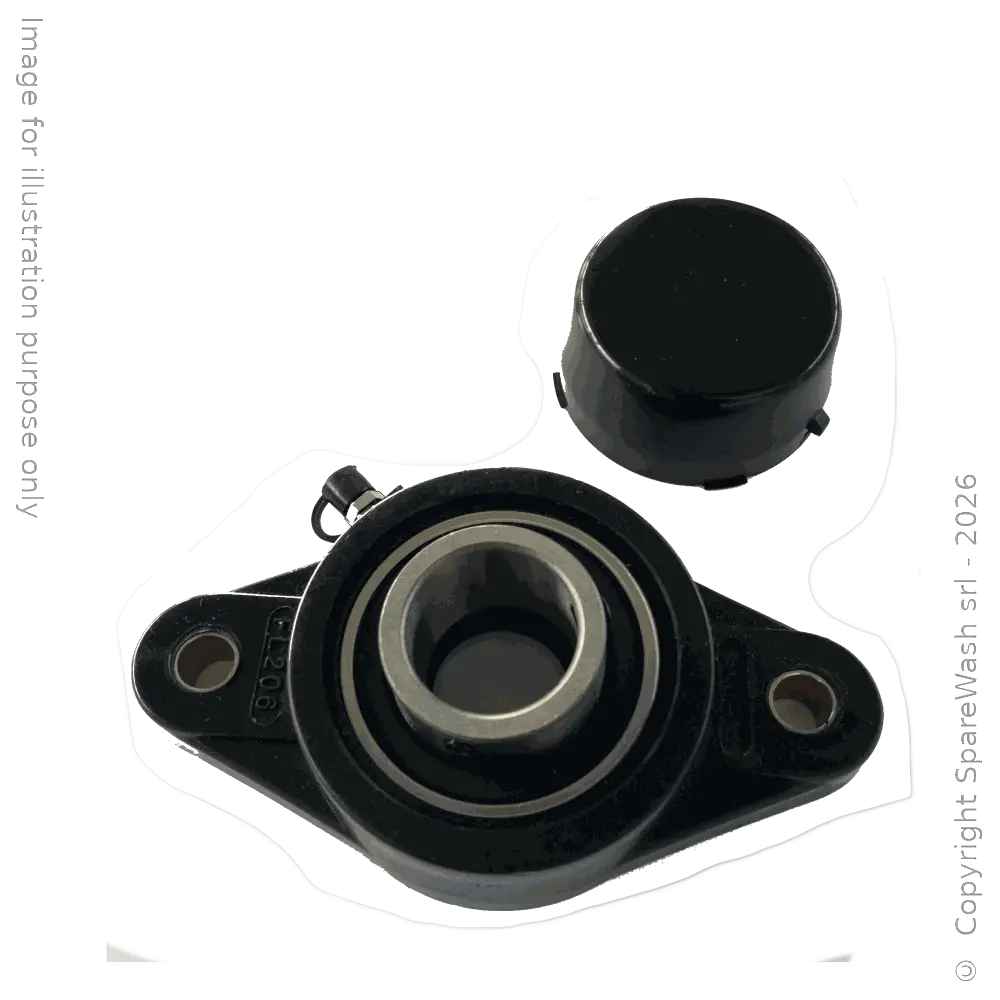 SUPPORTO CUSCINETTO UCFL 206 + COPERCHIO