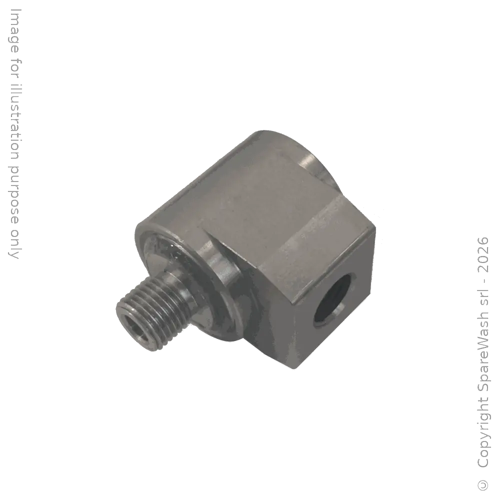 RACCORD TOURNANT 90° G1/4M - G1/4F HAUTE ROTATION