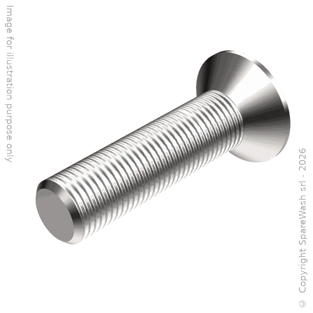 VIS À SIX PANS CREUX À TÊTE FRAISÉE M10X70 ACIER INOXYDABLE
