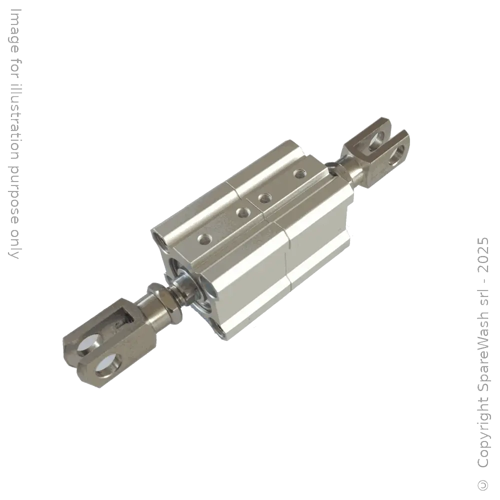 CYLINDRES PNEUMATIQUES OPPOSÉS D25X12 TIGE SPÉCIALE