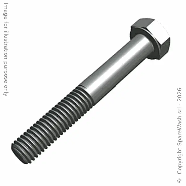TEILWEISE GEWINDE-SECHSKANTSCHRAUBE M8X50 ELDELSTAHL