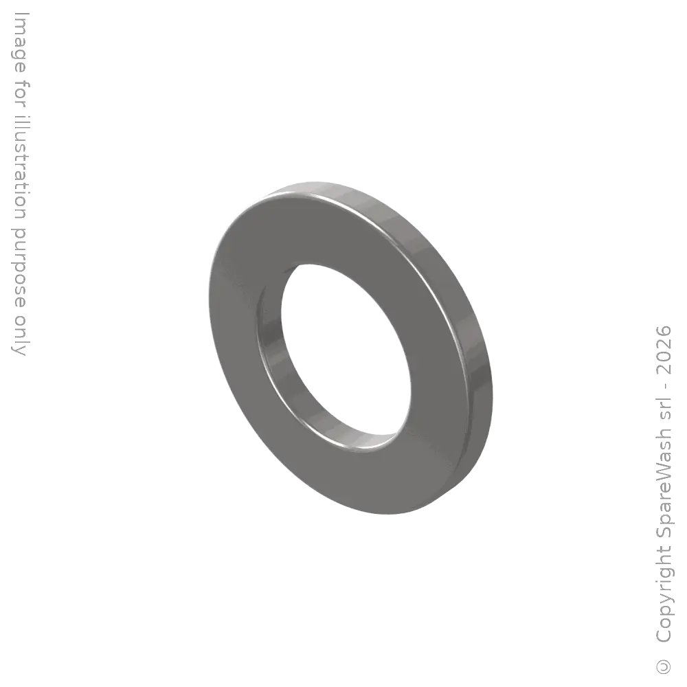 ARANDELA PLANA D16 ACERO INOXIDABLE