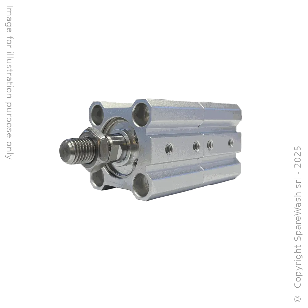 CYLINDRES PNEUMATIQUES OPPOSÉS D25X12 TIGE MÂLE M8