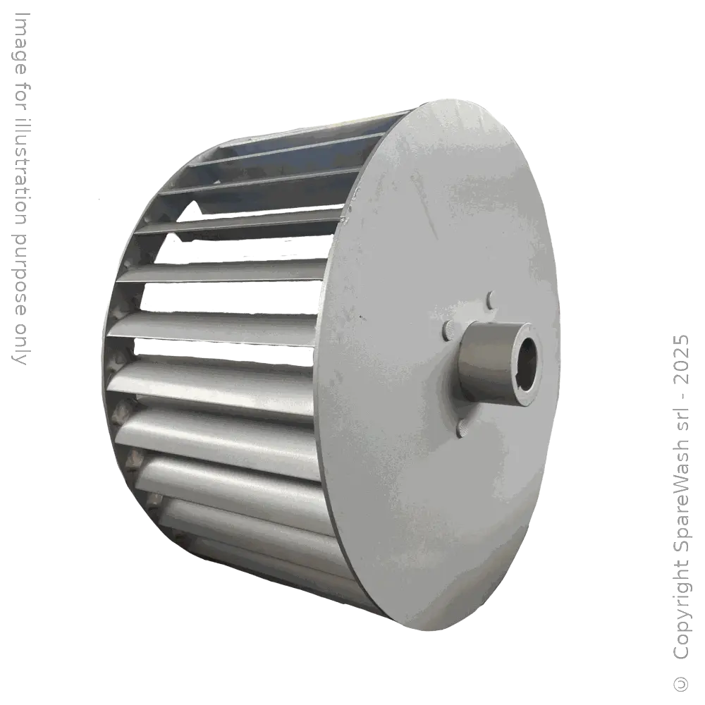 RIGHT IMPELLER D280 H140 - MOTOR SHAFT D28