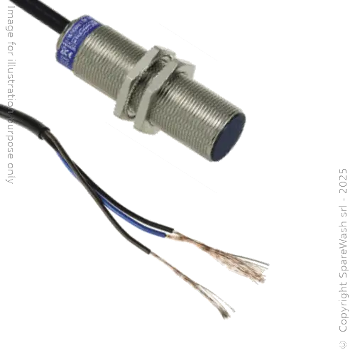 INDUCTIVE SENSOR D18 L62 NC - CABLE 10M - 8MM PNP 12/48VDC