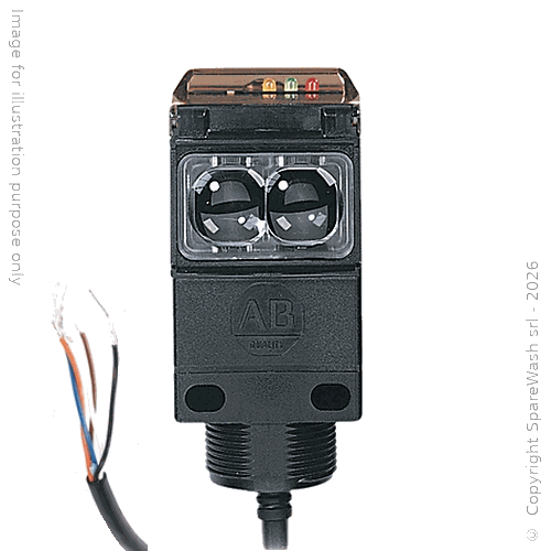 FOTOCÉLULA RECEPTORA 40X42 M30 L97 - CABLE 2M - ALCANCE 15M - PNP - 10/30VDC