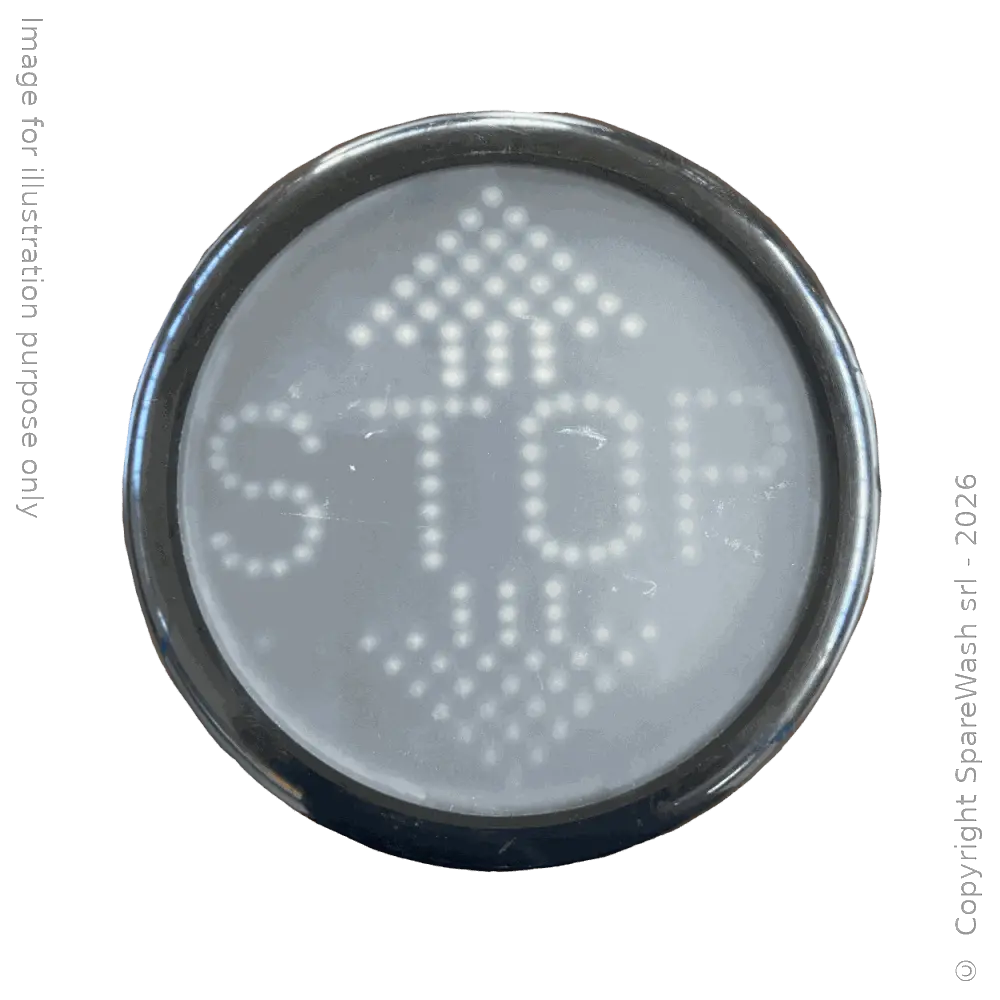SEMAFORO LED D210 AVANTI-STOP-INDIETRO 24VDC + CORNICE