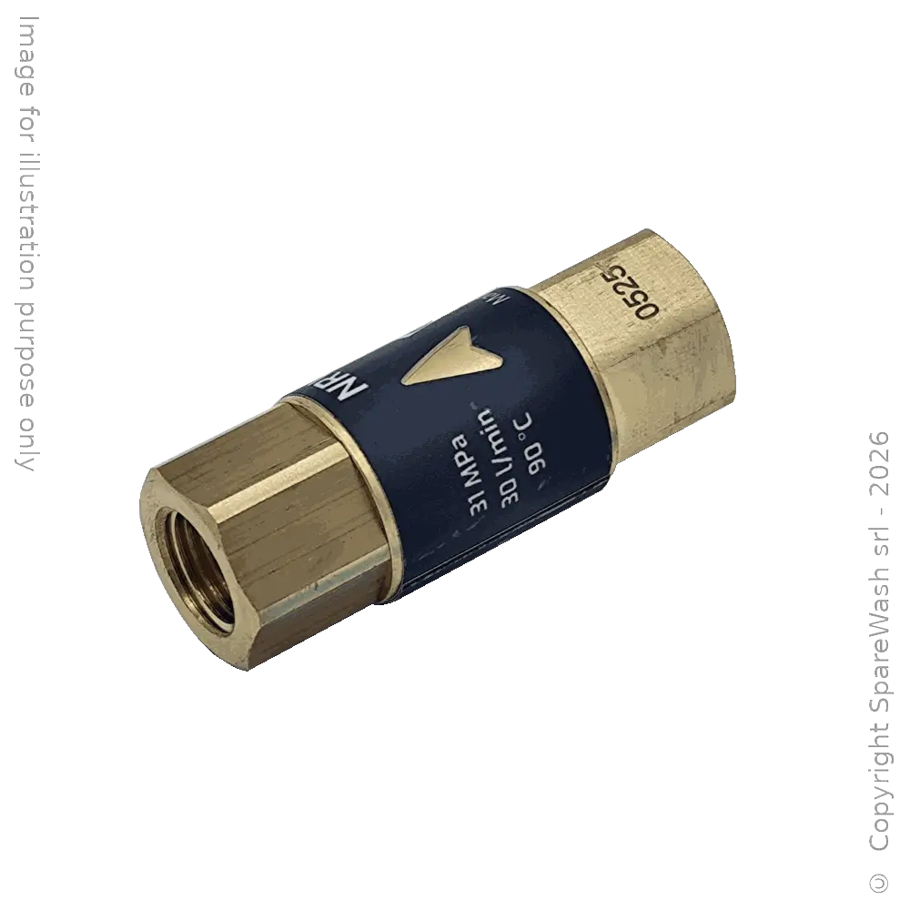 CLAPET ANTI-RETOUR G1/4 LAITON 310BAR