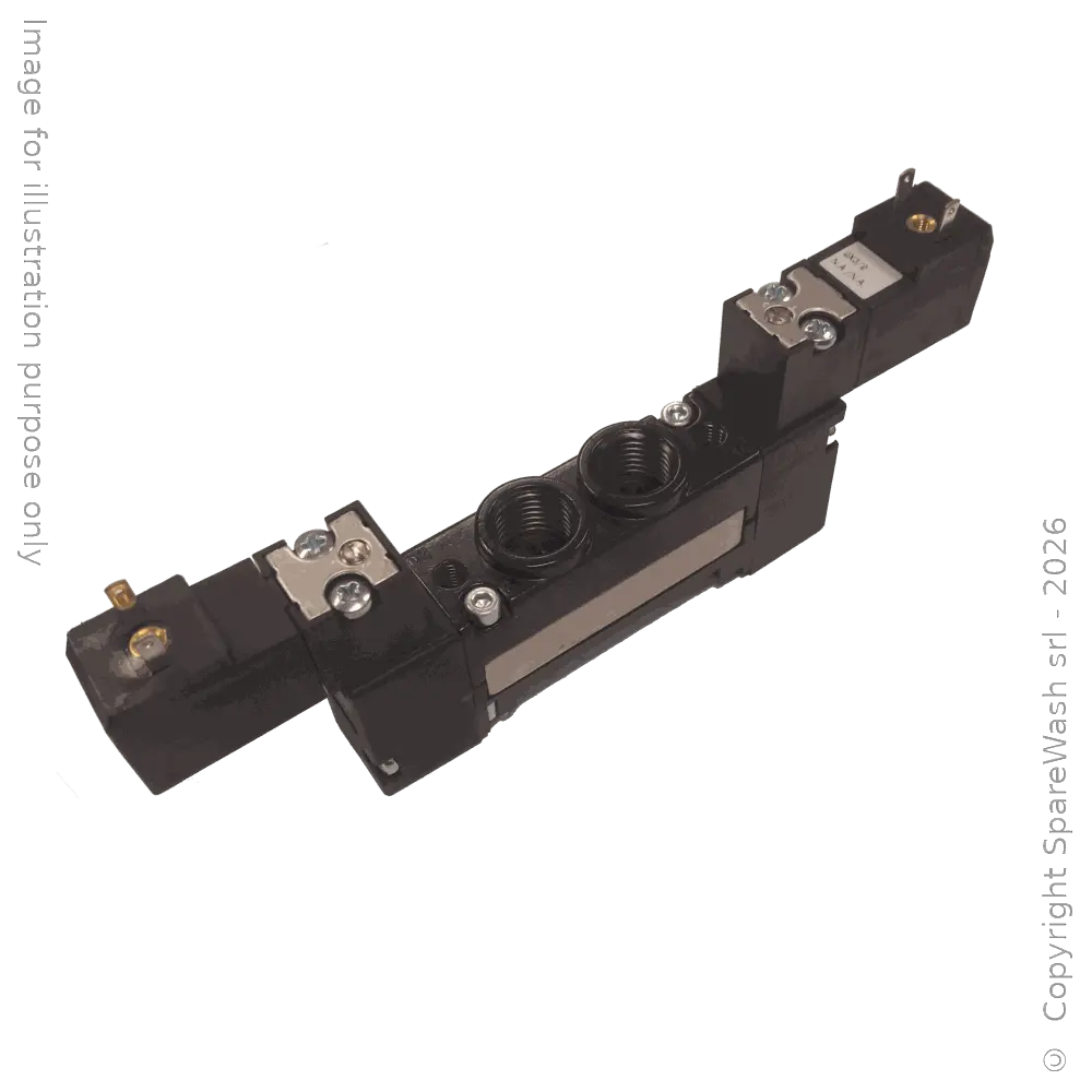 MODULAR PNEUMATIC SOLENOID VALVE TWO STABLE POSITIONS 3/2 NC+NO 24VDC