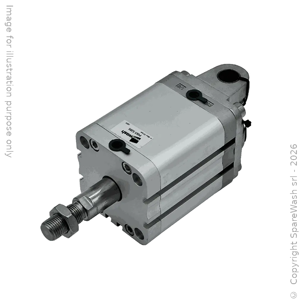 CYLINDRE PNEUMATIC SUR PLAN D63X23 TIGE MÂLE M16X1,5