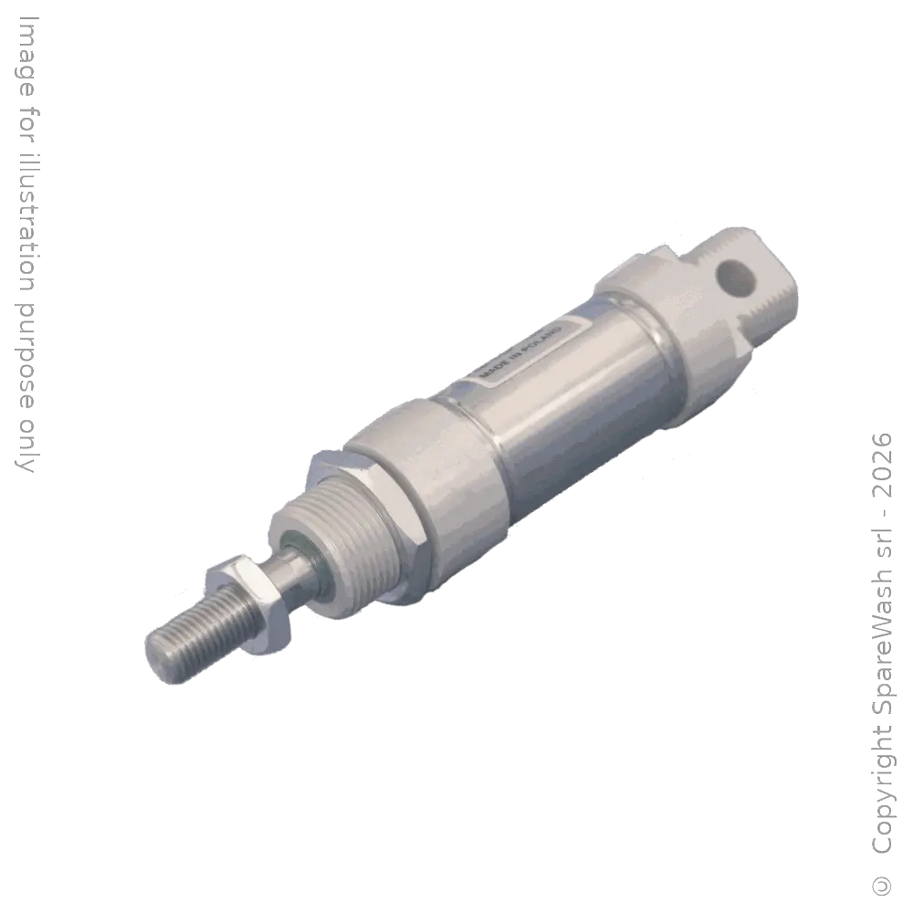 MICROCILINDRO PNEUMATICO D25X10 STELO MASCHIO M10X1,25
