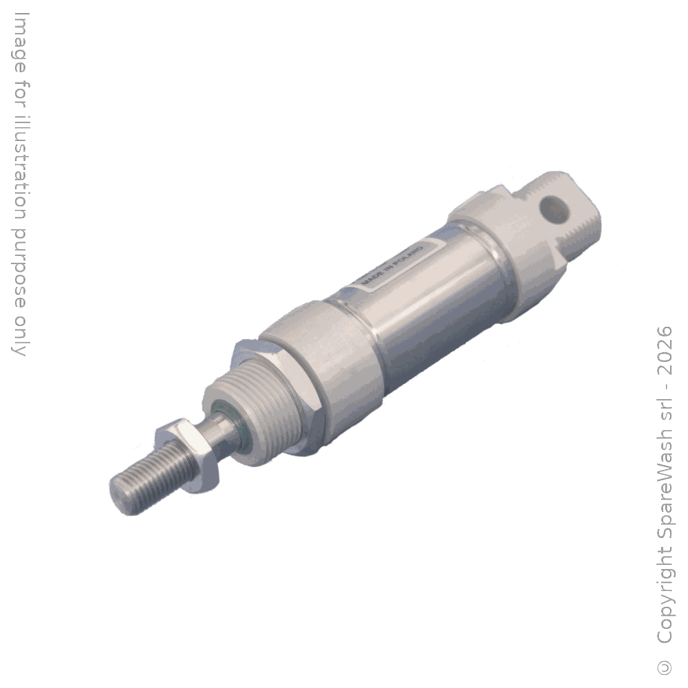MICROCYLINDRE D25X10 TIGE MÂLE M10X1,25