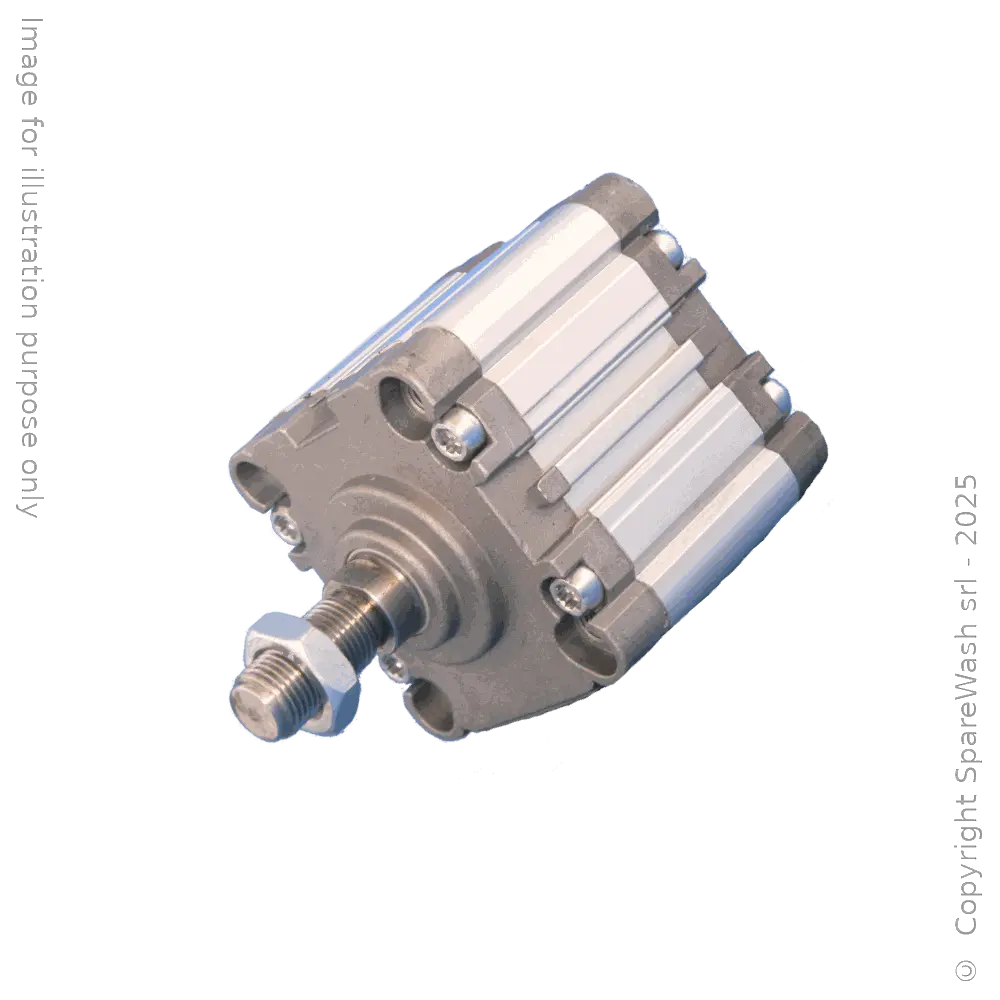 CYLINDRE PNEUMATIQUE COMPACT D63X25 TIGE MÂLE M16X1,5