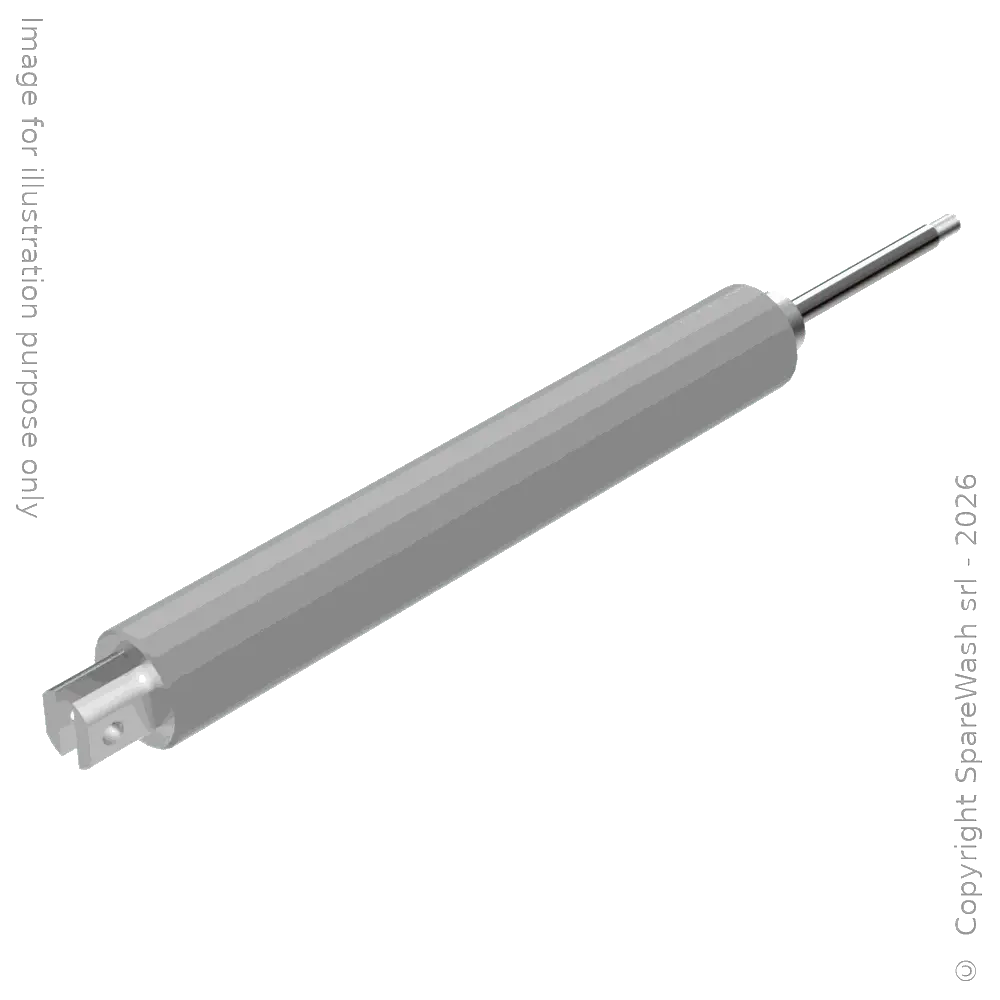 CILINDRO PNEUMATICO A DISEGNO D50X290 STELO MASCHIO M12