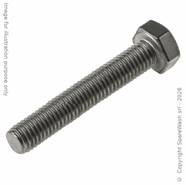 SECHSKANTSCHRAUBE M8X45 ELDELSTAHL