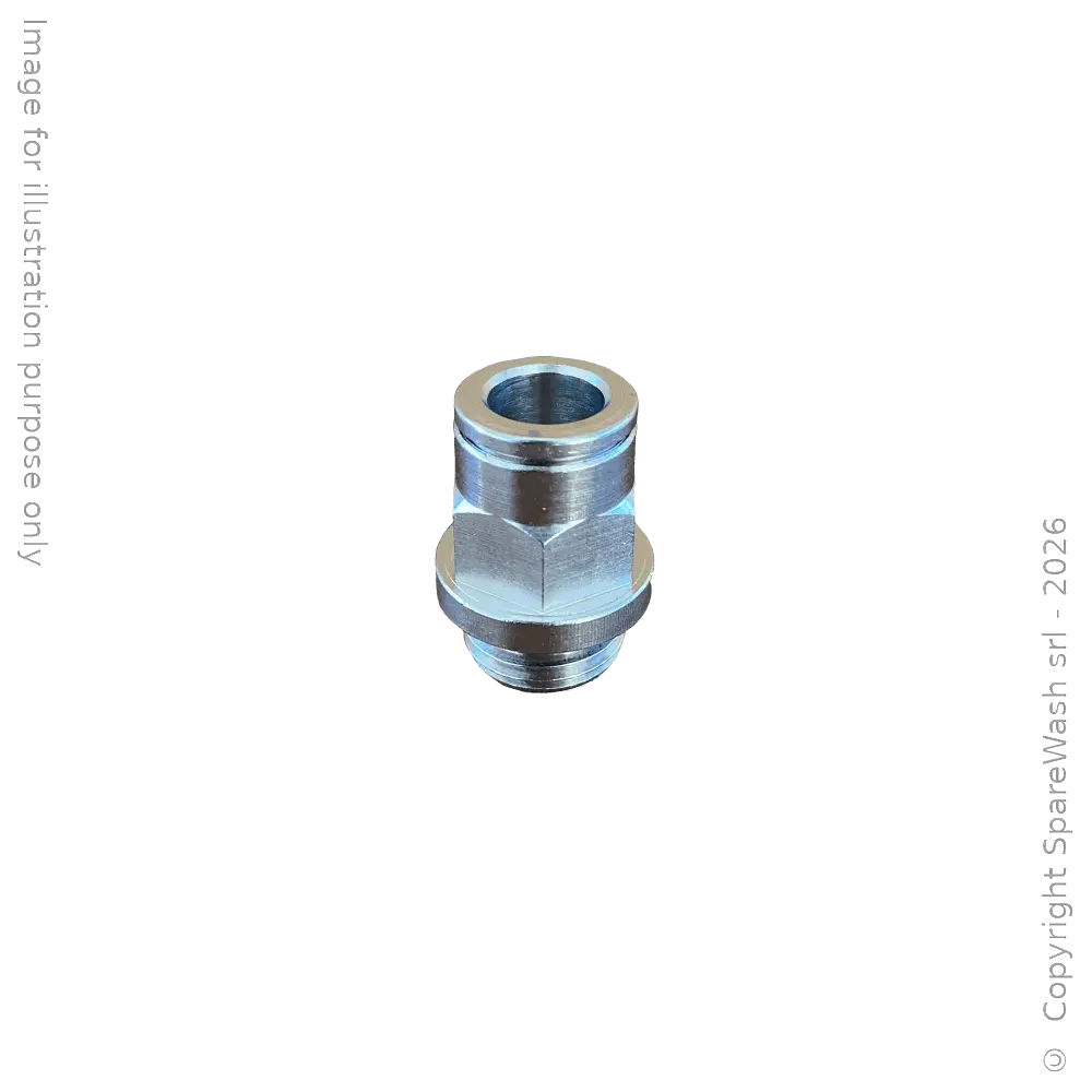 RACCORD DROIT G1/4 TUYAU D8