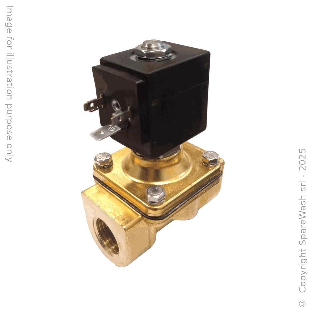 SOLENOID VALVE 2/2 G1/2 24VAC VITON NC
