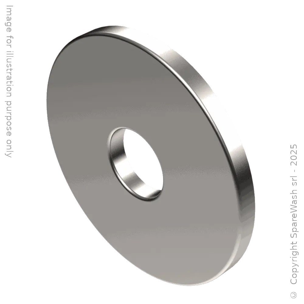 ARANDELA GRANDE D10X40X2 ACERO INOXIDABLE