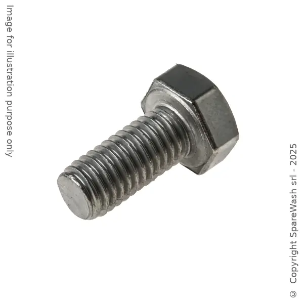 TORNILLO HEXAGONAL M8X16 ACERO INOXIDABLE