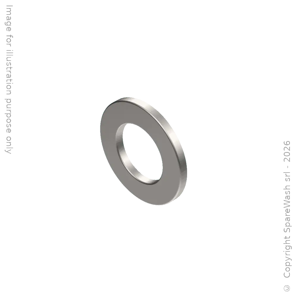 RONDELLE PLANE D5 ACIER INOXYDABLE