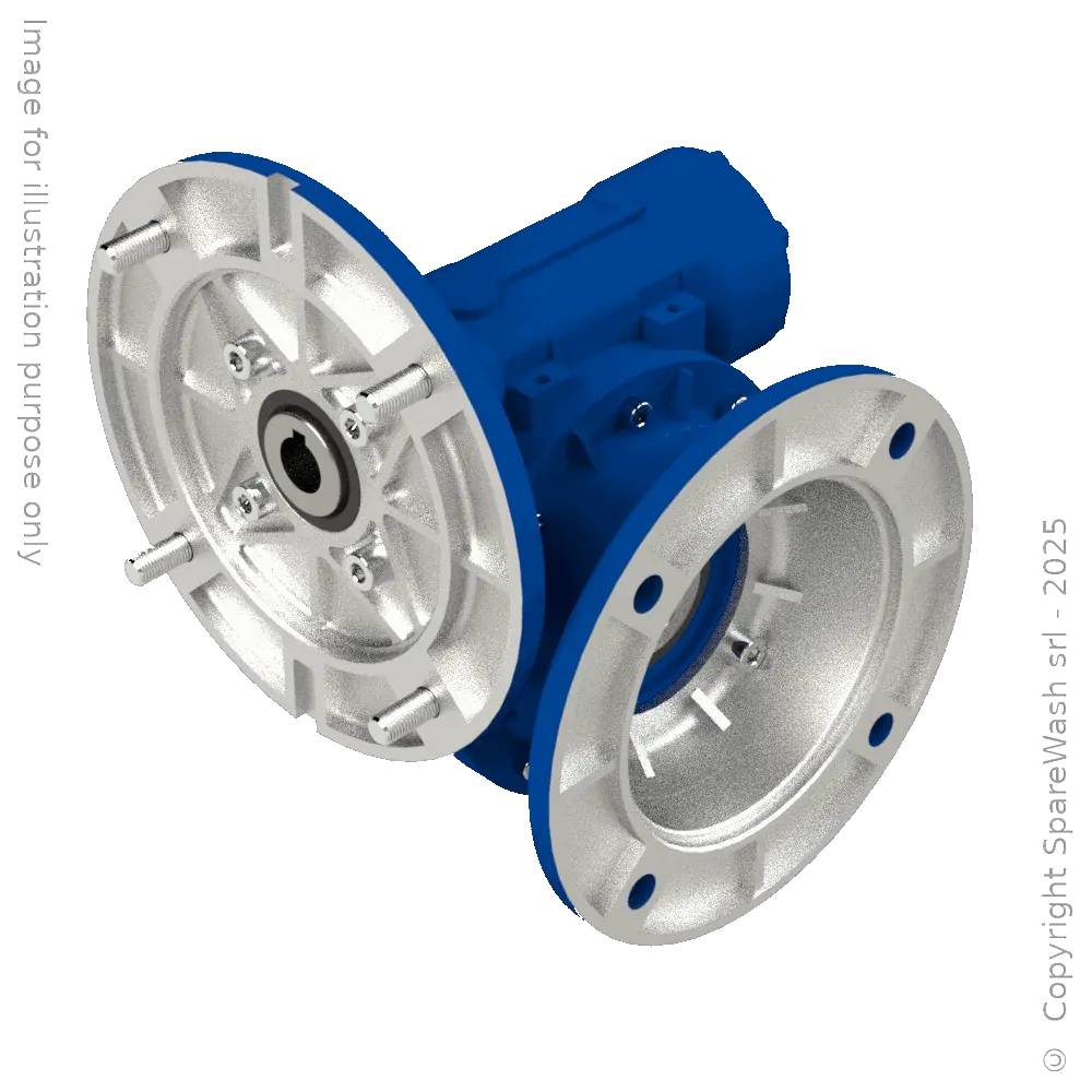 RIDUTTORE VITE SENZA FINE STM RMI 70FL I:15 P80B5 ALBERO CAVO D28