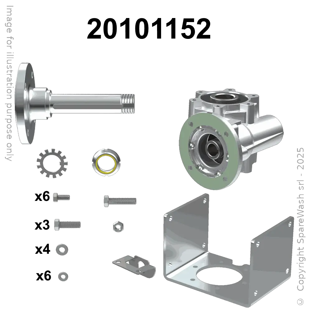 WORM GEARBOX TRANSTECNO CWT 050 I:12 P80B14 CUSTOM MADE SHAFT + BRACKET