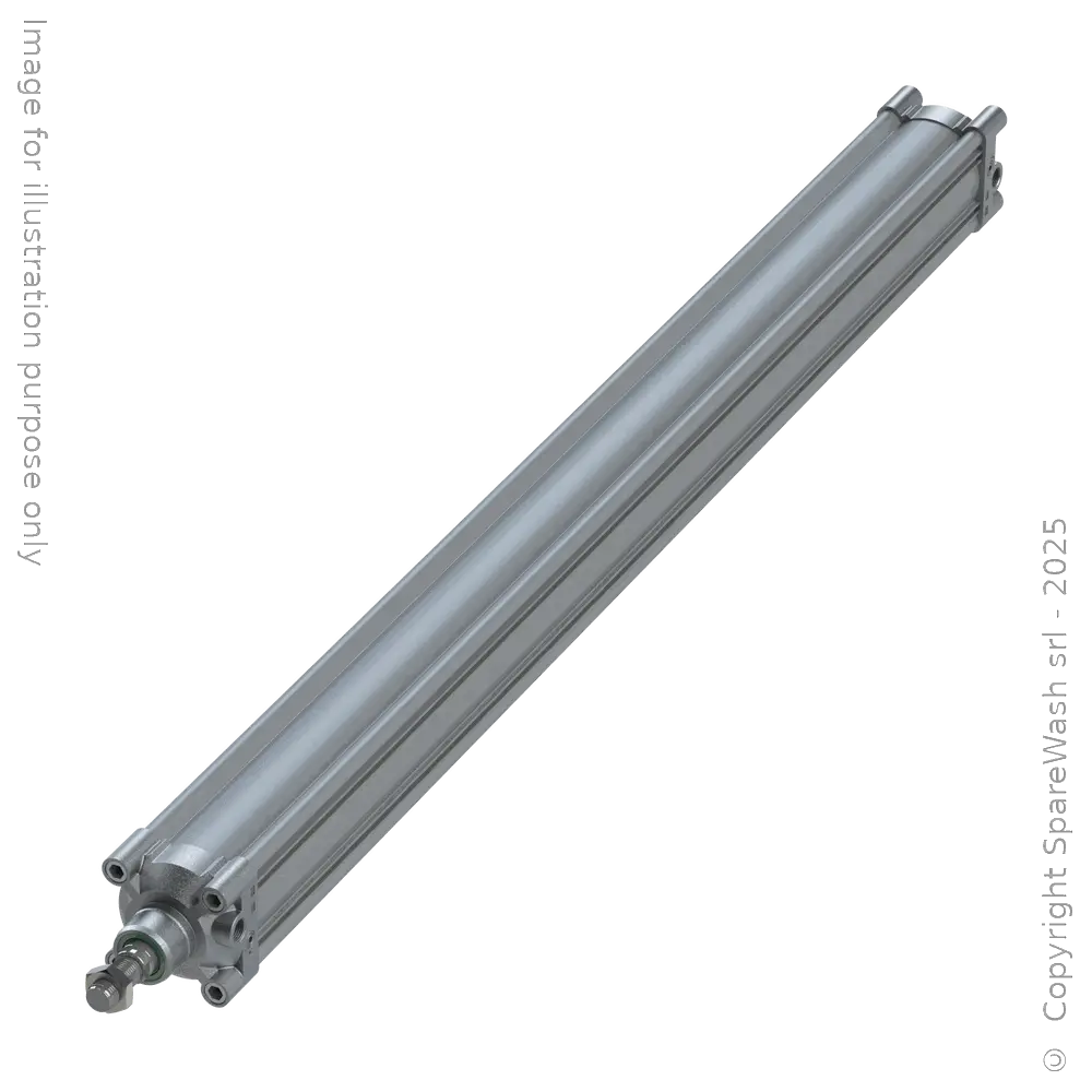 CILINDRO PNEUMATICO ISO D80X1100 STELO MASCHIO M20X1,5