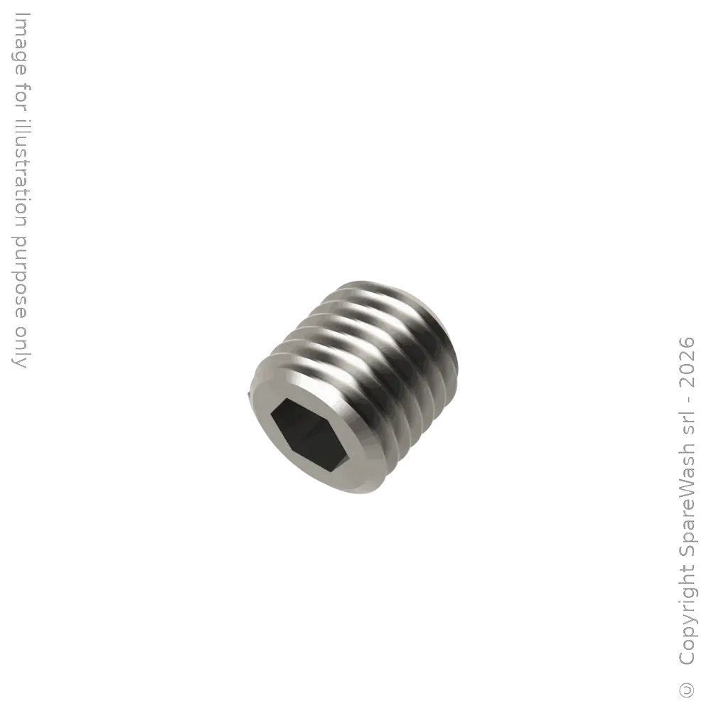 GRANO PUNTA CONICA M10X10 INOX