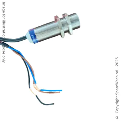 SENSORE INDUTTIVO D18 L52 NO - CAVO 5M - 5MM PNP 12/24VDC