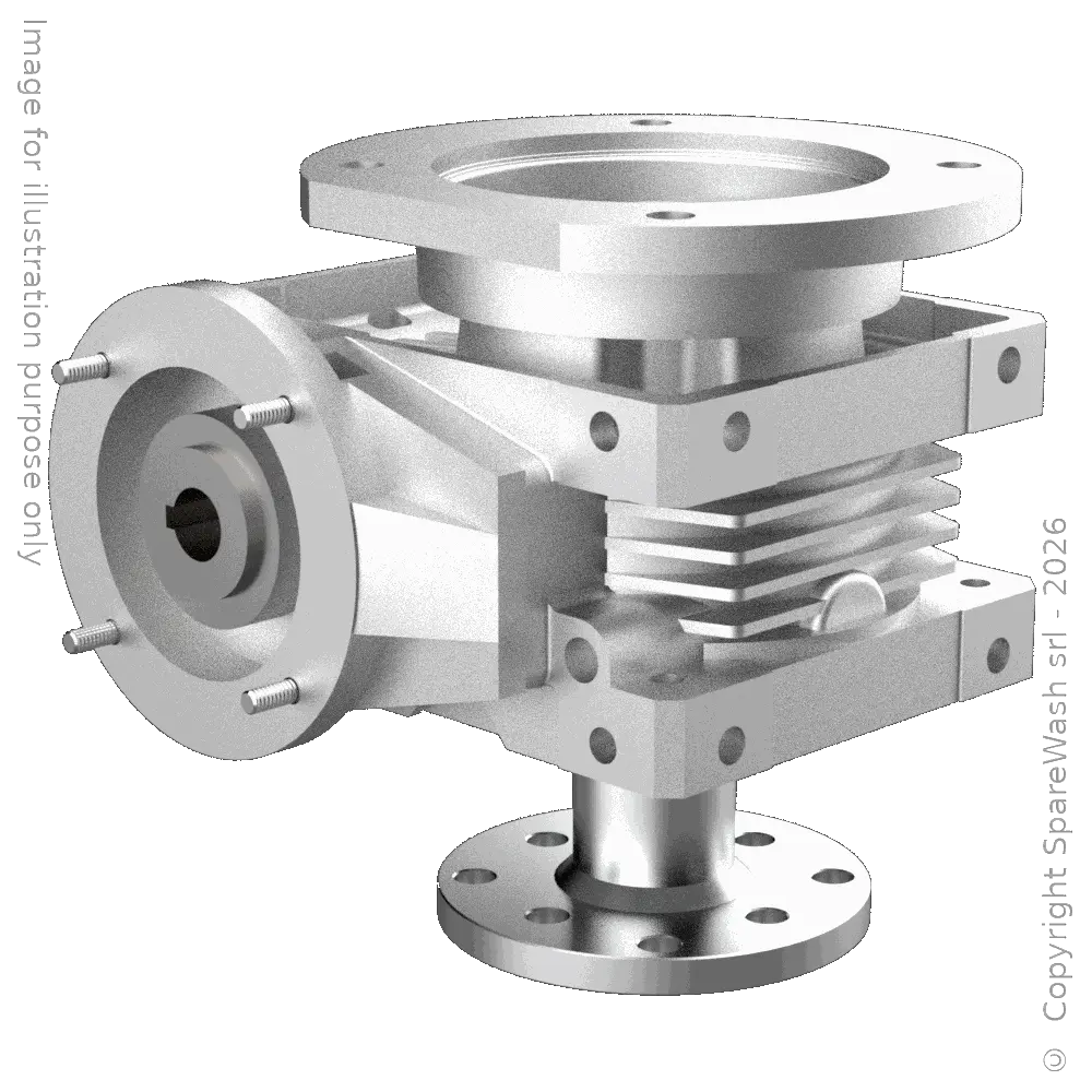 WORM GEARBOX BONFIGLIOLI W 63UFC I:12 P80B14 CUSTOM MADE SHAFT