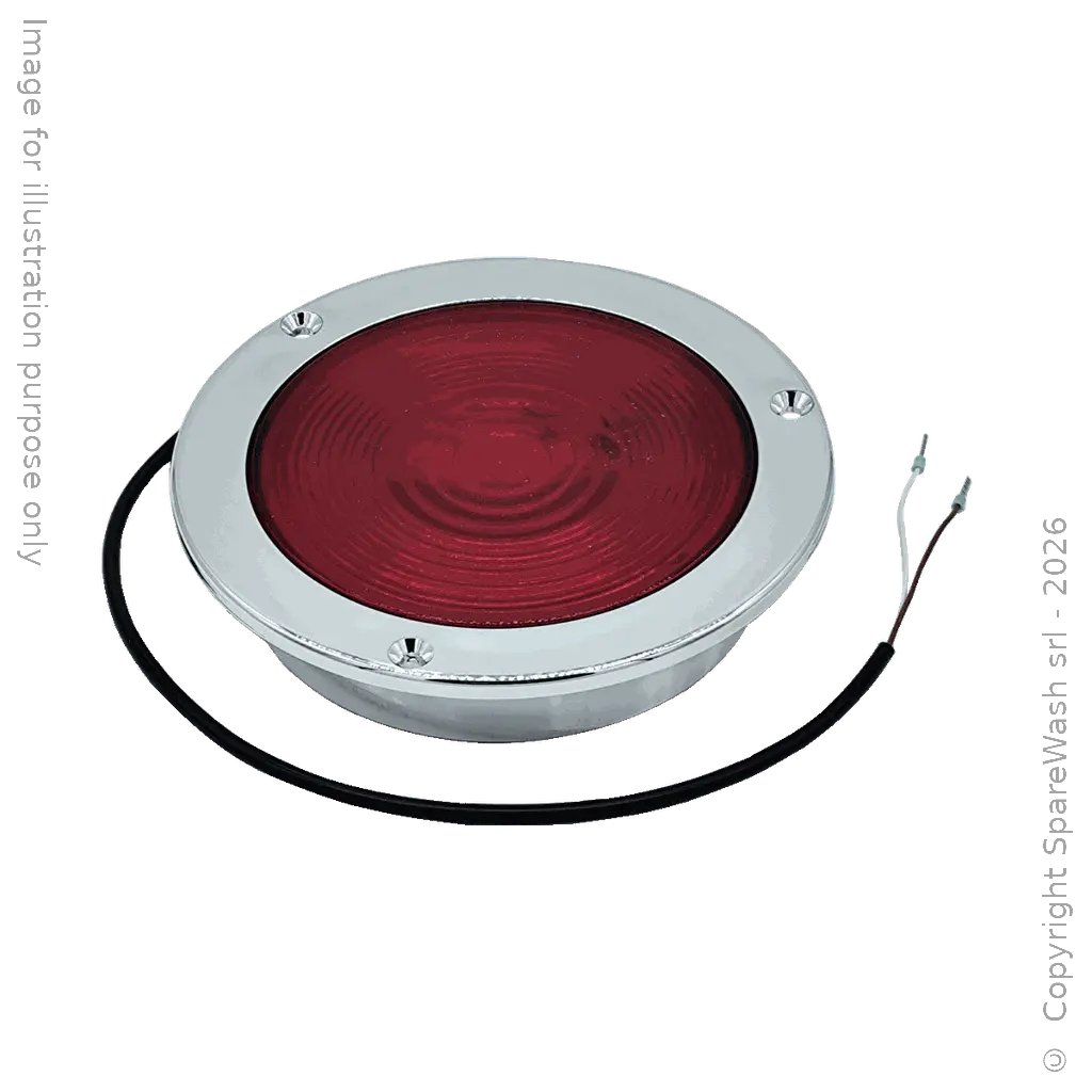 LED TRAFFIC LIGHT D112 RED 24VDC