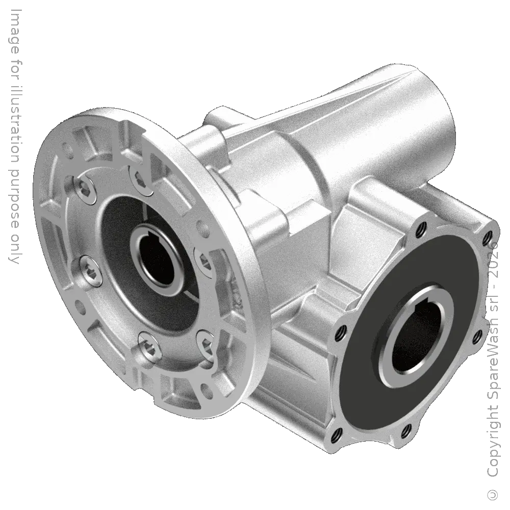 REDUCTOR DE TORNILLO SIN FIN TRANSTECNO CWT 050 I:16 P80B14 EJE HUECO D30