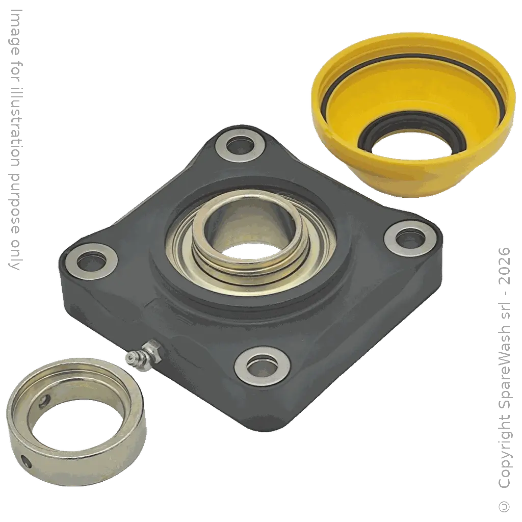 SUPPORTO CUSCINETTO ALTA QUALITÀ UCF 208 + COPERCHIO
