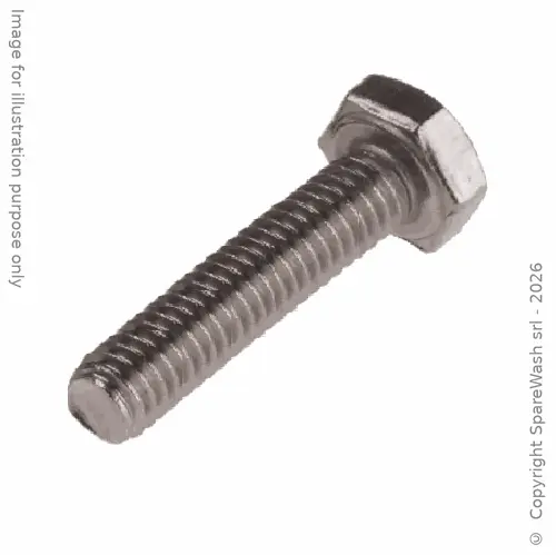 [90400506] TORNILLO HEXAGONAL M6X25 ACERO INOXIDABLE