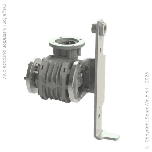 [20100797] REDUCTOR DE TORNILLO SIN FIN STM RMI 70P I:10 P80B14 EJE HECHO A MEDIDA
