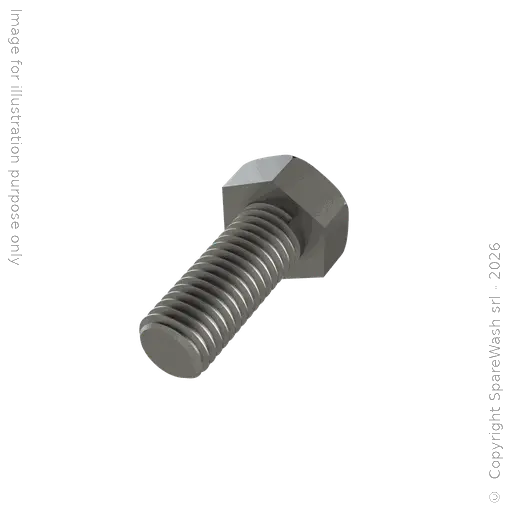 [90400551] TORNILLO HEXAGONAL M12X30 ACERO INOXIDABLE