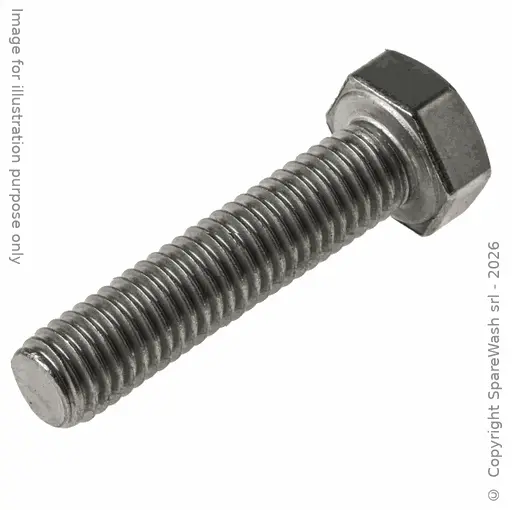 [90400568] SECHSKANTSCHRAUBE M8X35 ELDELSTAHL