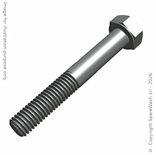 [90400667] PARTIALLY THREATED HEXAGON SCREW M8X50 STAINLESS STEEL