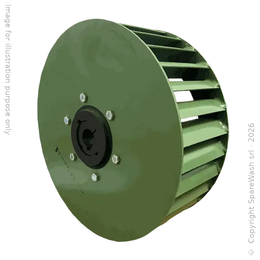 [91000088] TURBINE CÔTÉ DROIT D265 H100 - ARBRE DU MOTEUR D24