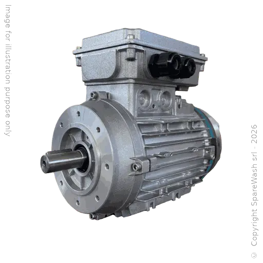 [10100202] MOTOR MIT BREMSE 0,75KW 80G B14 4P 230-400V 50/60HZ IP65 SV