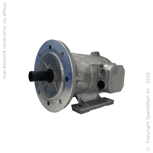 [10100325] MOTORE TUBE 2,5KW 90G B5+B3 2P 230-400V 50HZ IP56 SV