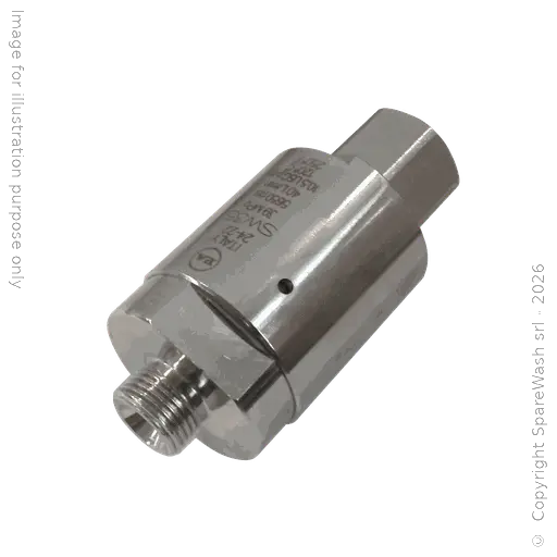 [61400115] RACCORD TOURNANT DROIT G3/8M - G3/8F HAUTE ROTATION