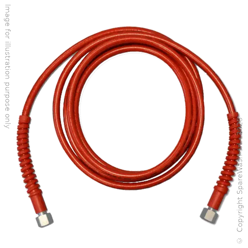 [60600042] TUBO HP ANTIMACCHIA G3/8F - G3/8F L4700 ROSSO