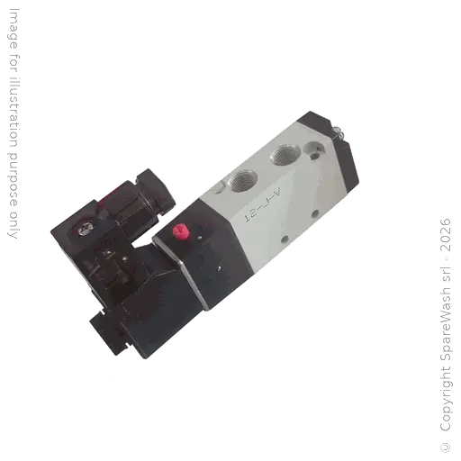[70100211] ÉLECTROVANNE PNEUMATIQUE MODULAIRE MONOSTABLE 5/2 G1/8 24VDC